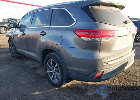 2018 Toyota Highlander Xle from USA, damaged, VIN 5TDKZRFH0JS548014